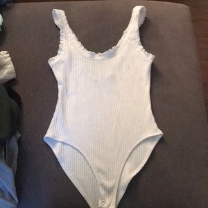 Cute white bodysuit